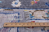 Grey Turkish Oushak Hand Knotted Wool Rug - 10' 2" X 14' 1" - Golden Nile