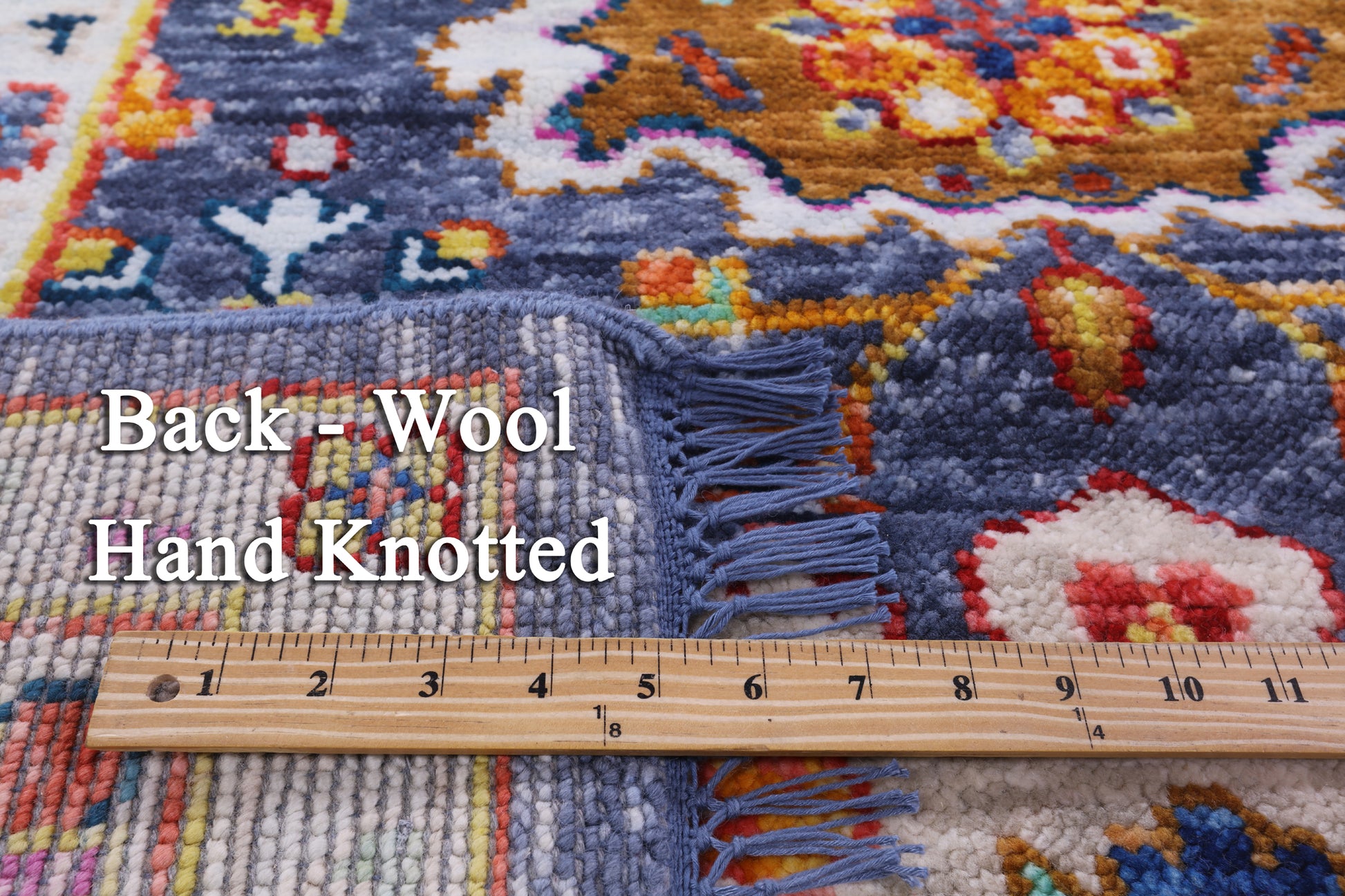 Grey Turkish Oushak Hand Knotted Wool Rug - 9' 0" X 12' 0" - Golden Nile