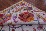 Grey Turkish Oushak Handmade Wool Rug - 8' 0" X 10' 0" - Golden Nile