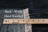 Green William Morris Handmade Wool Area Rug - 9' 3" X 12' 10" - Golden Nile