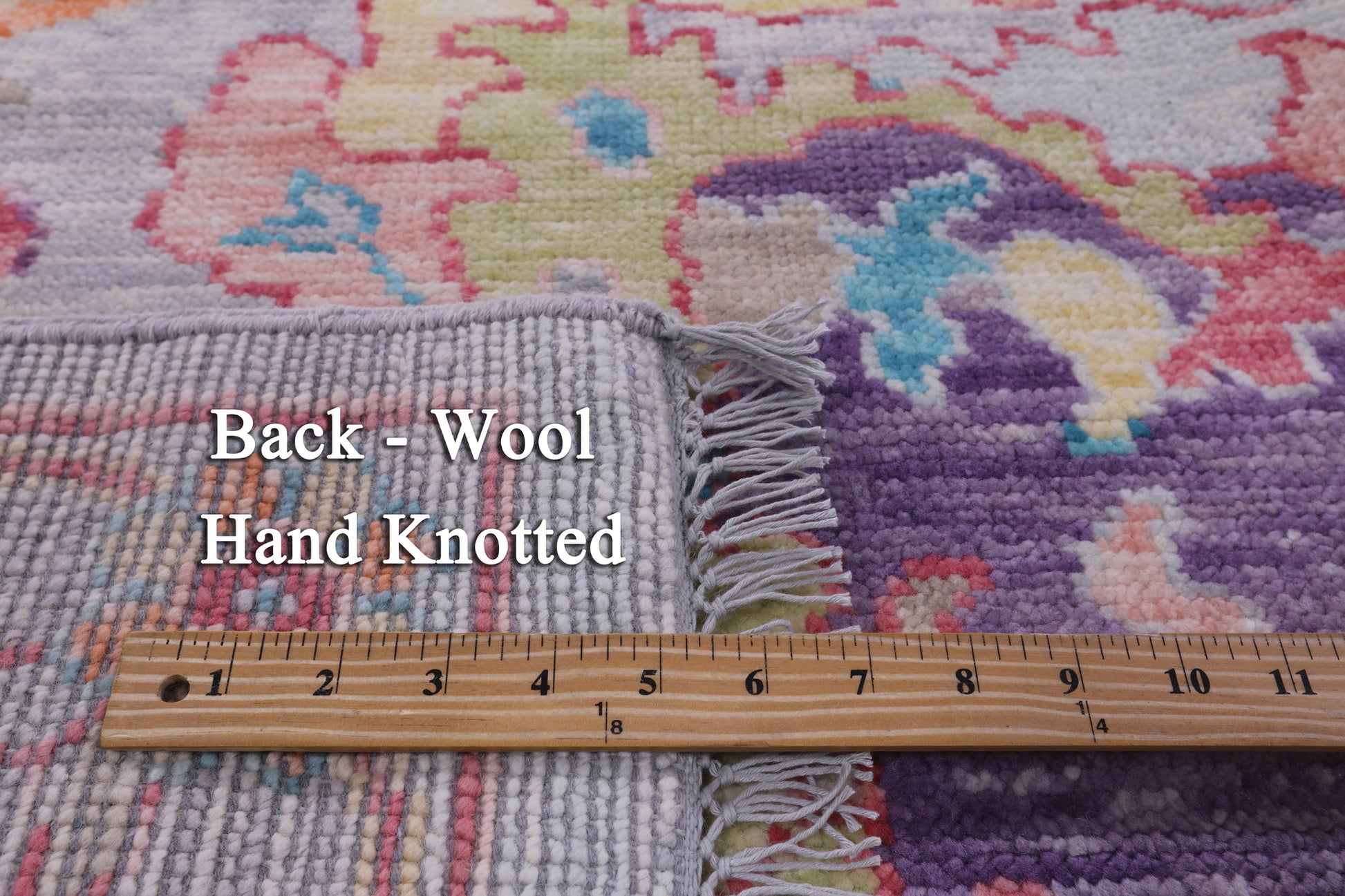 Grey Turkish Oushak Hand Knotted Wool Rug - 9' 1" X 11' 10" - Golden Nile