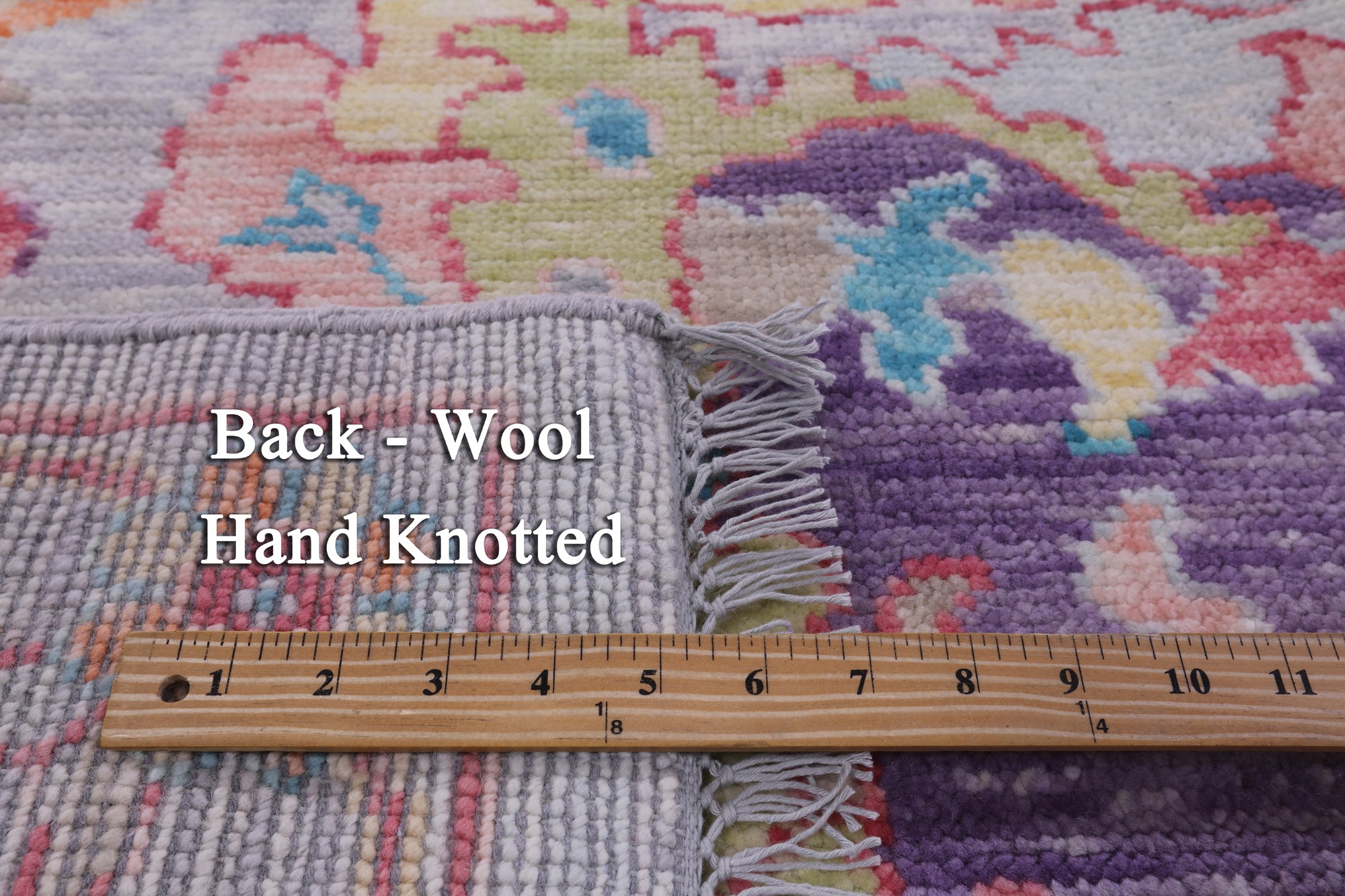 Grey Turkish Oushak Hand Knotted Wool Rug - 9' 1" X 11' 10" - Golden Nile