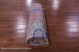 Blue Heriz Serapi Hand Knotted Wool Rug - 9' 2" X 12' 0" - Golden Nile