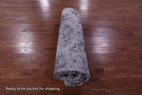 Contemporary Hand Knotted Wool & Silk Rug - 8' 11" X 12' 1" - Golden Nile