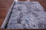Contemporary Hand Knotted Wool & Silk Rug - 8' 11" X 12' 1" - Golden Nile