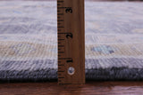 Grey Turkish Oushak Hand Knotted Wool Rug - 10' 2" X 13' 10" - Golden Nile