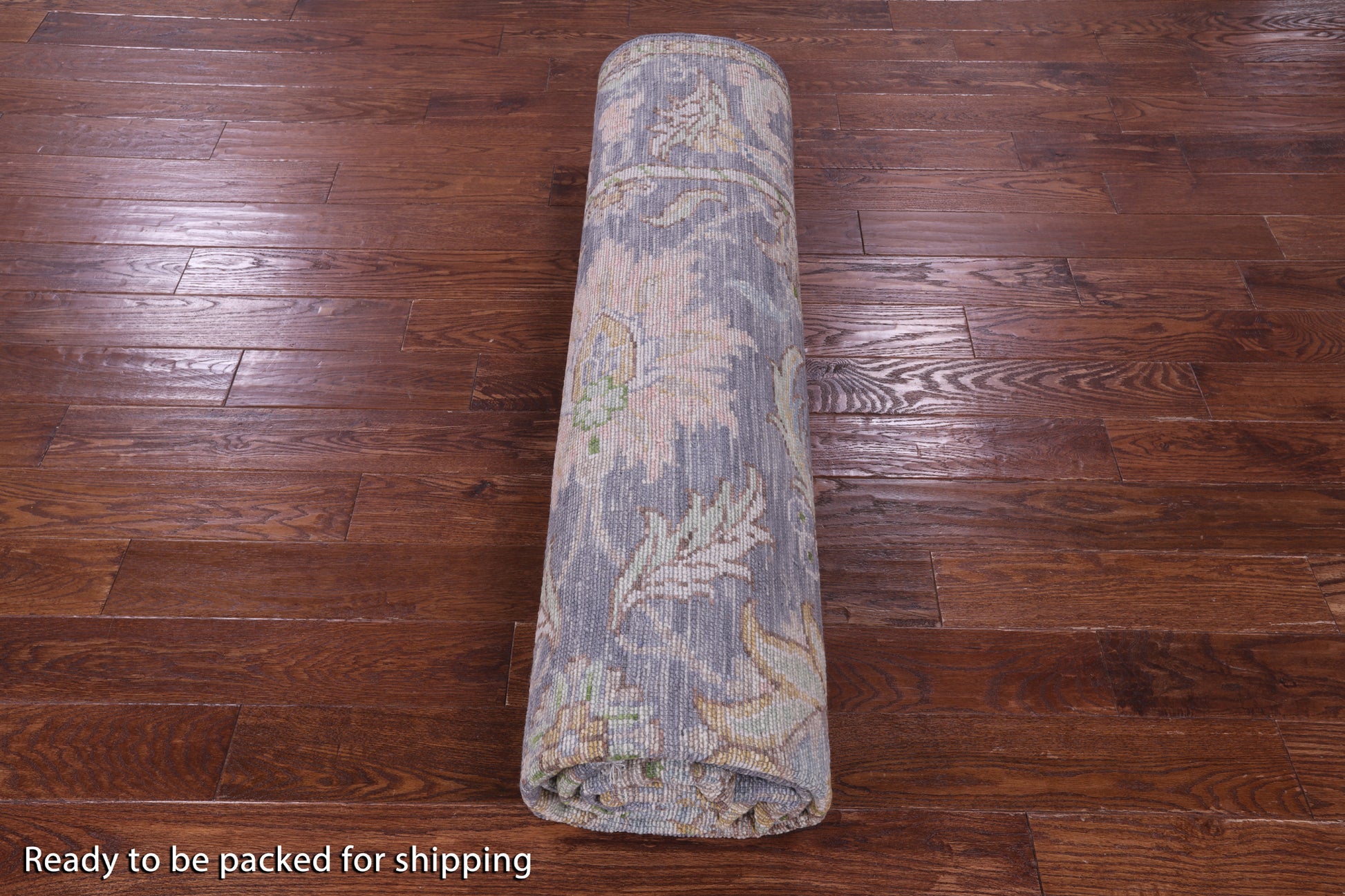 Grey Persian Tabriz Hand Knotted Wool Rug - 9' 1" X 11' 10" - Golden Nile