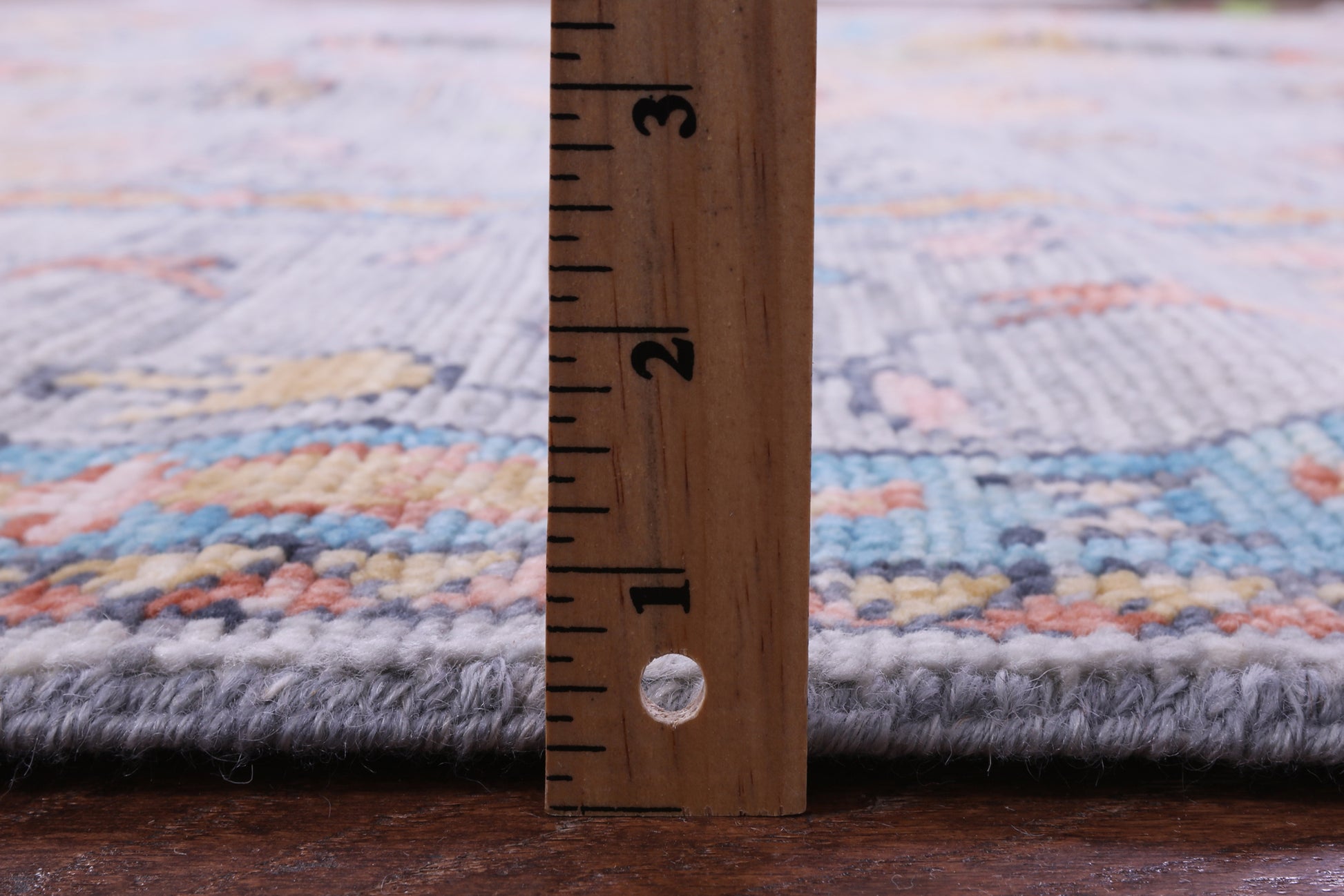 Grey Turkish Oushak Hand Knotted Wool Rug - 9' 2" X 12' 1" - Golden Nile