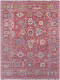Turkish Oushak Hand Knotted Wool Rug - 7' 9" X 10' 3" - Golden Nile