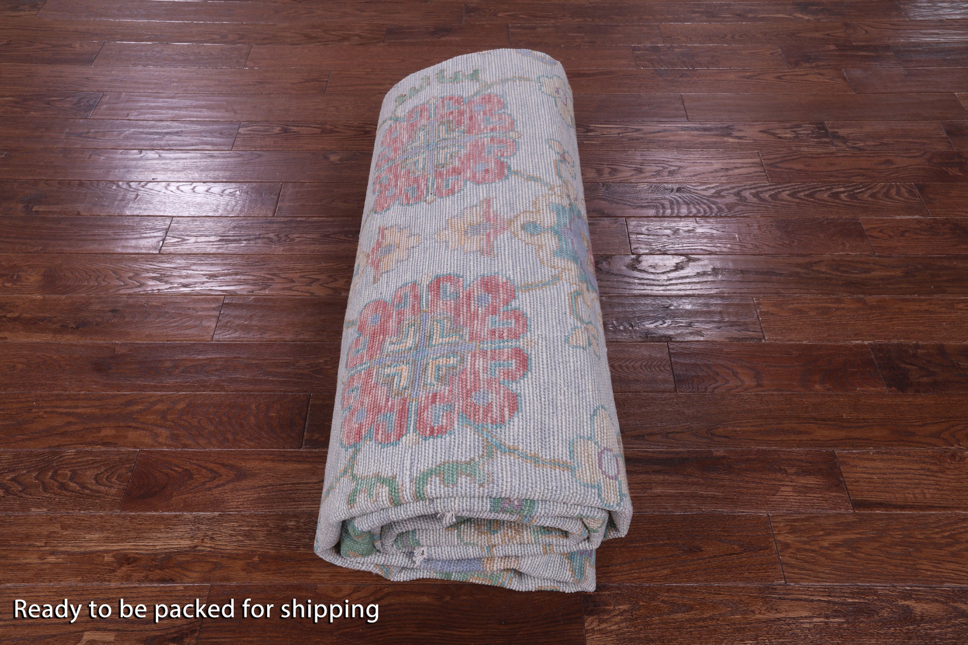 Turkish Oushak Hand Knotted Wool Rug - 10' 2" X 14' 0" - Golden Nile