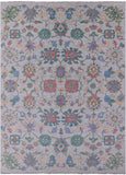 Turkish Oushak Hand Knotted Wool Rug - 10' 2" X 14' 0" - Golden Nile