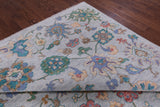 Turkish Oushak Hand Knotted Wool Rug - 10' 2" X 14' 0" - Golden Nile