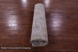 Grey Persian Fine Serapi Hand Knotted Wool Rug - 9' 2" X 11' 9" - Golden Nile