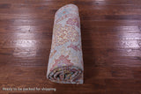 Light Blue Turkish Oushak Hand Knotted Wool Rug - 6' 0" X 9' 3" - Golden Nile