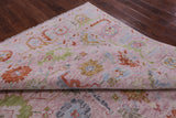 Turkish Oushak Hand Knotted Wool Rug - 8' 1" X 10' 9" - Golden Nile