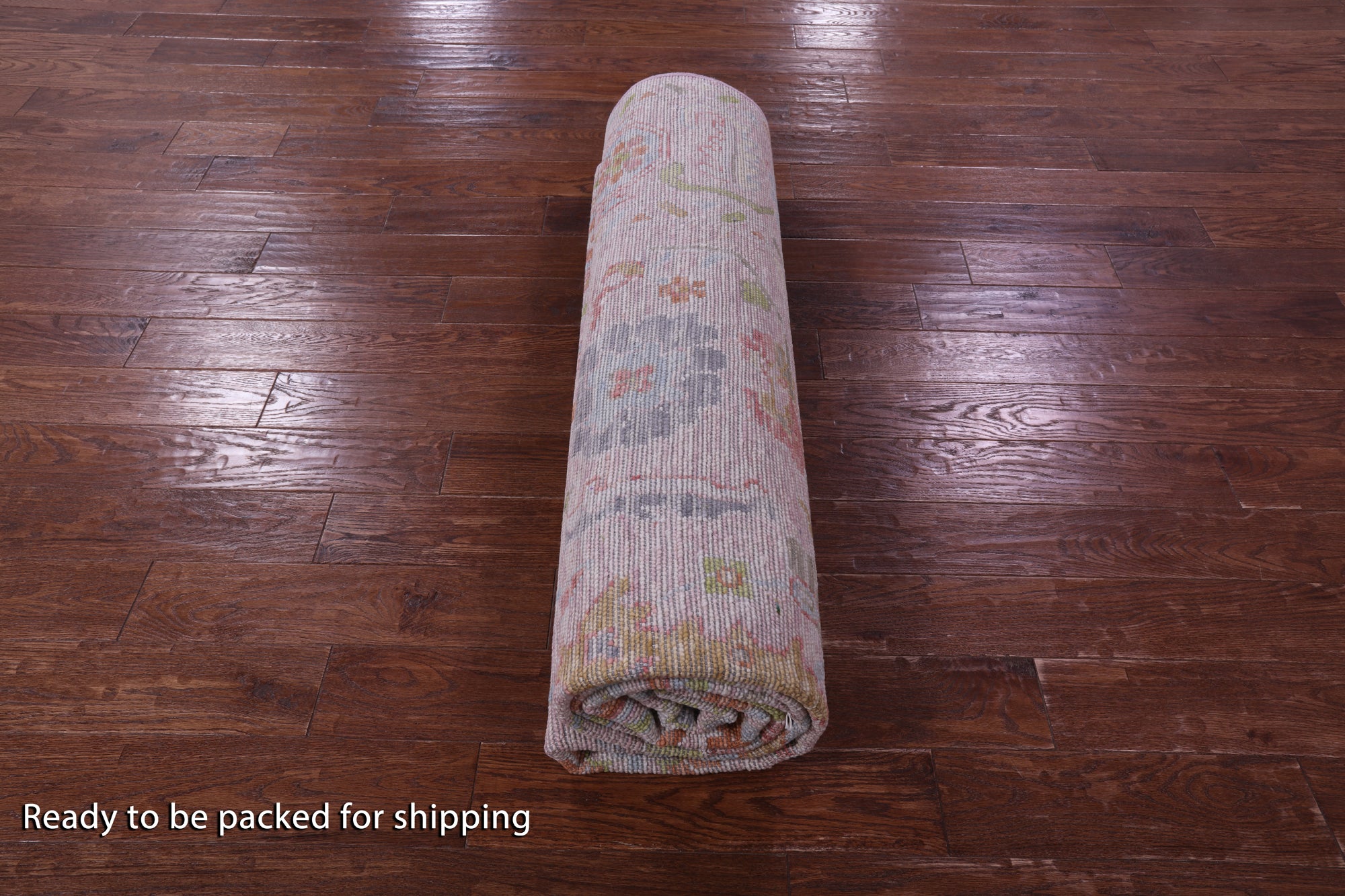 Turkish Oushak Hand Knotted Wool Rug - 8' 1" X 10' 9" - Golden Nile