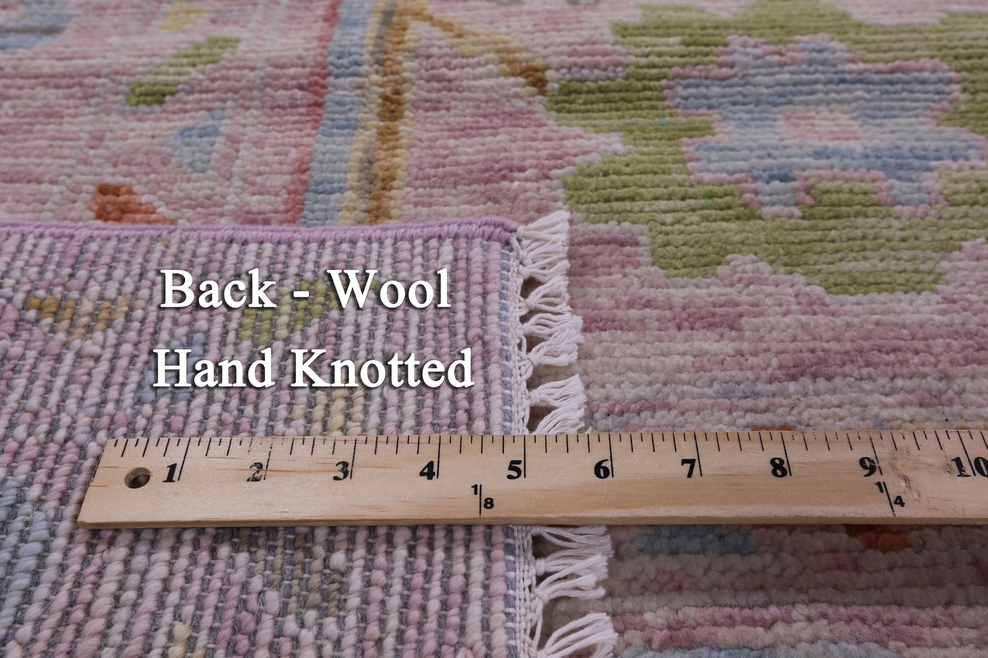 Turkish Oushak Hand Knotted Wool Rug - 8' 1" X 10' 9" - Golden Nile