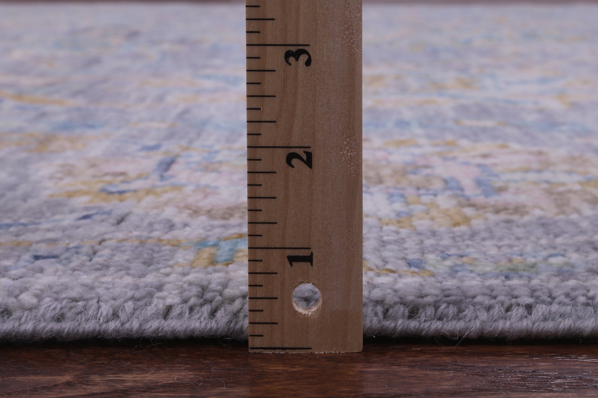 Grey Persian Tabriz Handmade Wool Rug - 9' 0" X 12' 3" - Golden Nile