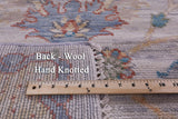 Grey Persian Tabriz Hand Knotted Wool Rug - 9' 10" X 14' 4" - Golden Nile