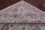 Grey Persian Tabriz Hand Knotted Wool Rug - 9' 10" X 14' 4" - Golden Nile