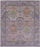 Grey Turkish Oushak Handmade Wool Rug - 8' 2" X 9' 11" - Golden Nile