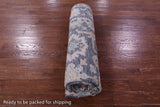 Grey Turkish Oushak Hand Knotted Wool Rug - 7' 11" X 9' 11" - Golden Nile