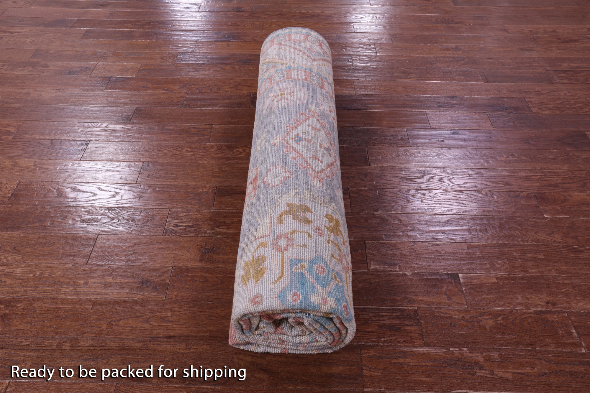 Grey Super Kazak Hand Knotted Wool Rug - 9' 1" X 12' 0" - Golden Nile