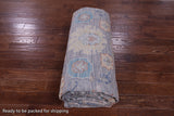 Grey Turkish Oushak Hand Knotted Wool Rug - 10' 3" X 14' 0" - Golden Nile