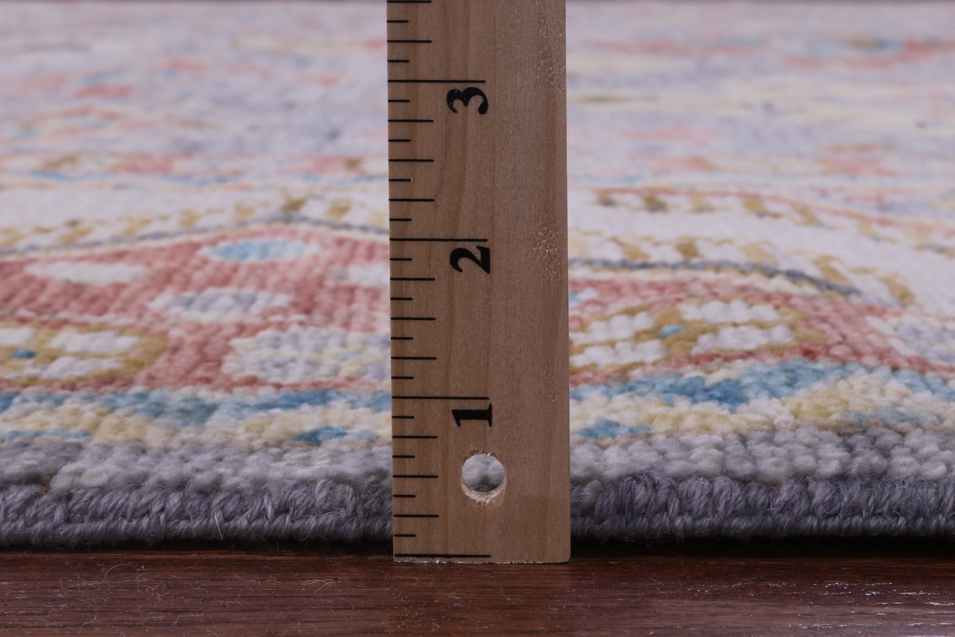Grey Kazak Hand Knotted Wool Rug - 10' 1" X 13' 11" - Golden Nile