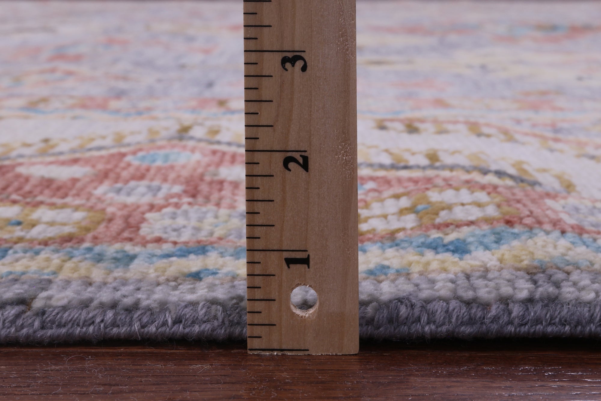 Grey Kazak Hand Knotted Wool Rug - 10' 1" X 13' 11" - Golden Nile