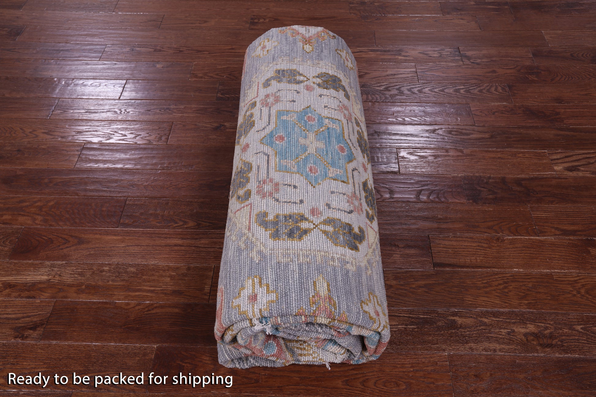 Grey Kazak Hand Knotted Wool Rug - 10' 1" X 13' 11" - Golden Nile