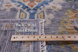 Grey Turkish Oushak Handmade Wool Rug - 8' 2" X 10' 2" - Golden Nile