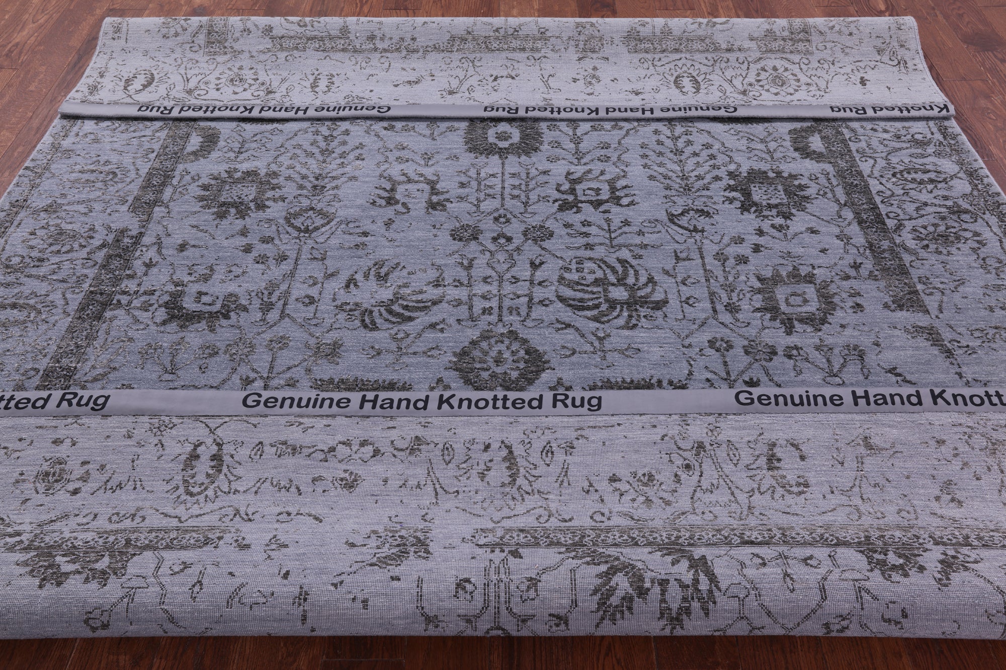 Persian Tabriz Handmade Wool & Silk Rug - 8' 0" X 9' 9" - Golden Nile