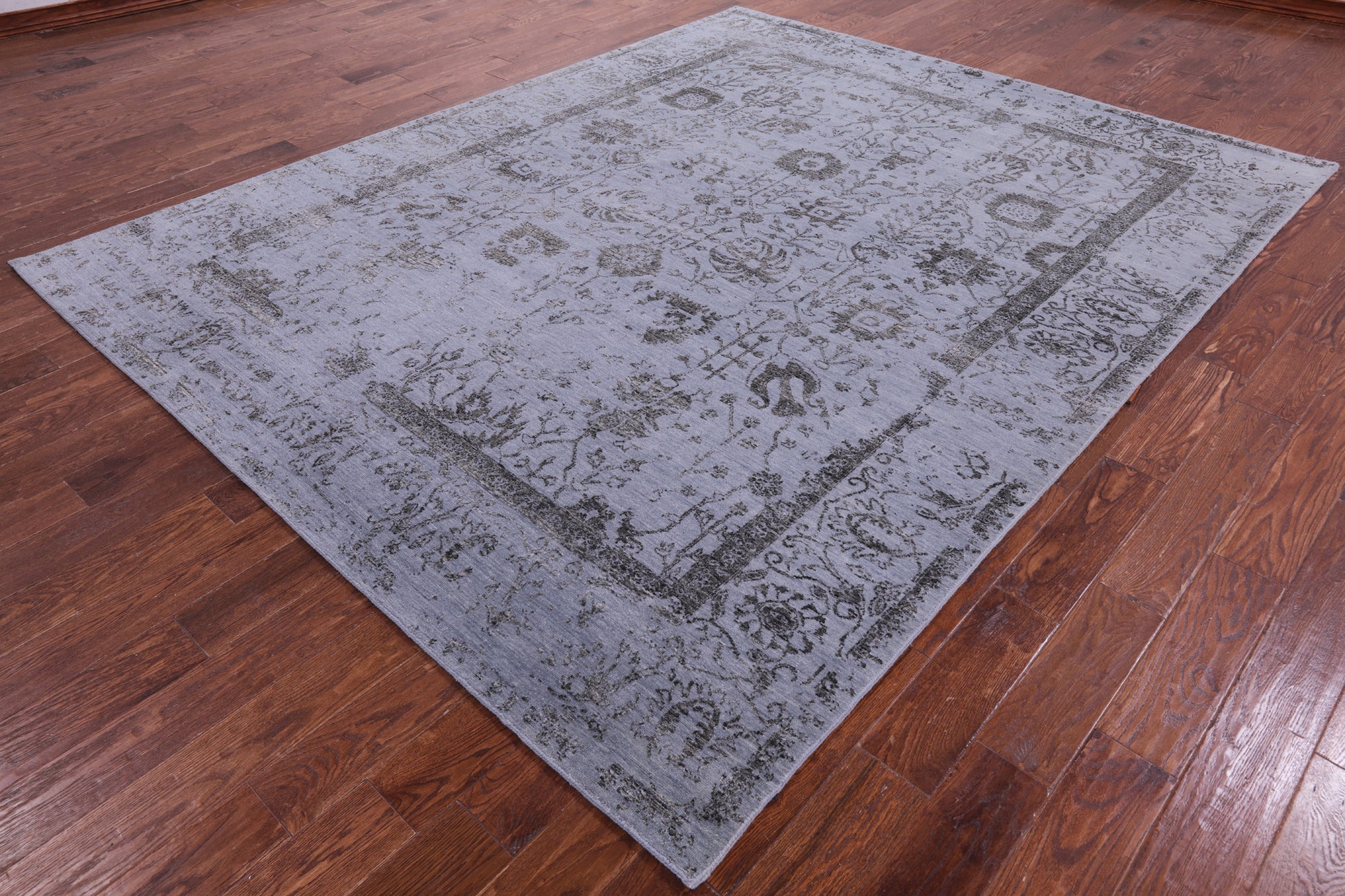 Persian Tabriz Handmade Wool & Silk Rug - 8' 0" X 9' 9" - Golden Nile