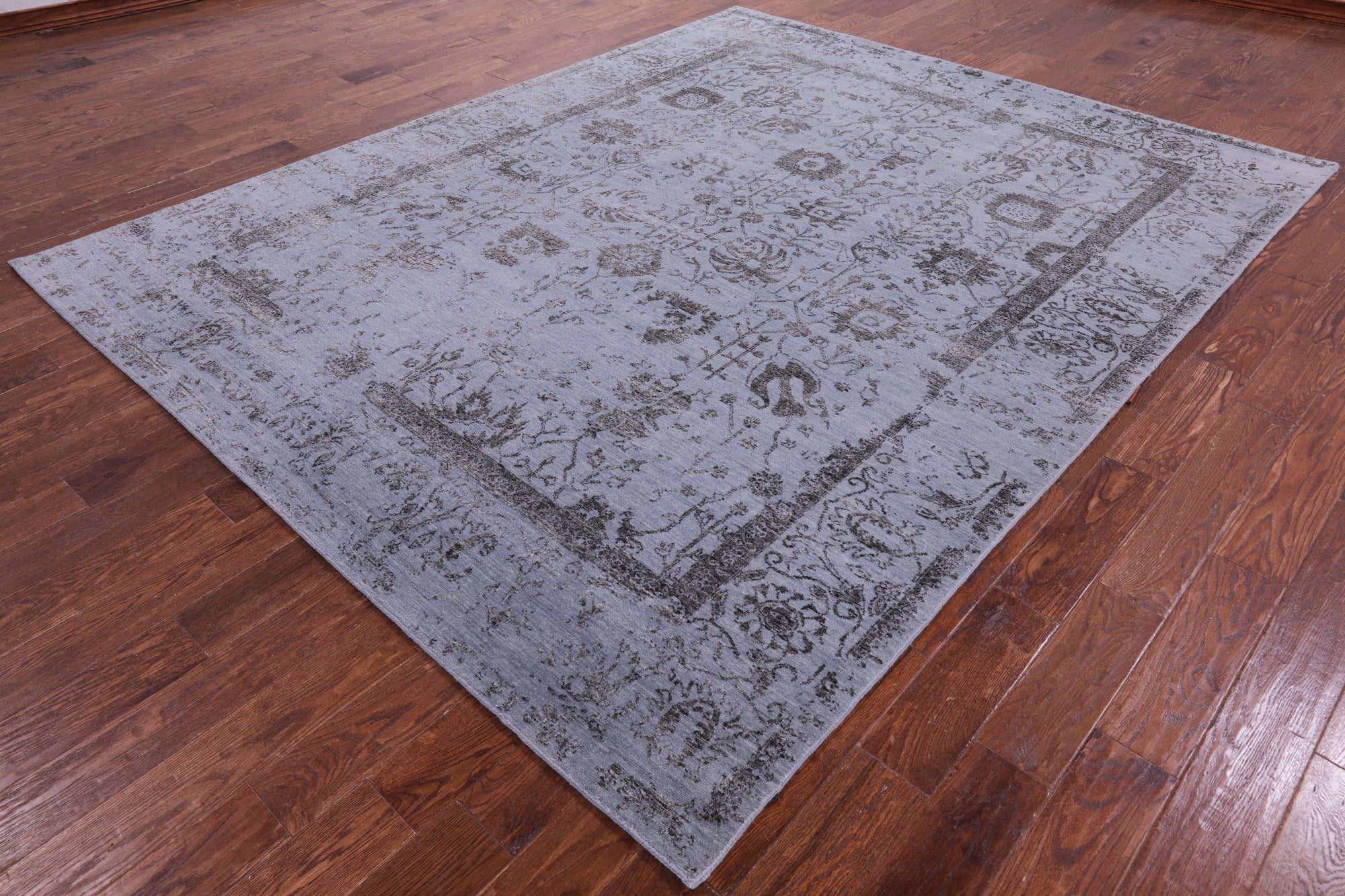 Persian Tabriz Handmade Wool & Silk Rug - 8' 0" X 9' 9" - Golden Nile