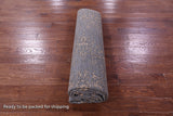 Grey Persian Fine Serapi Hand Knotted Wool & Silk Rug - 8' 1" X 10' 0" - Golden Nile