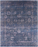 Persian Tabriz Handmade Wool & Silk Rug - 8' 0" X 9' 10" - Golden Nile