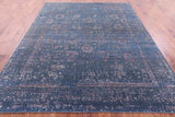 Persian Tabriz Handmade Wool & Silk Rug - 8' 0" X 9' 10" - Golden Nile