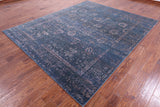 Persian Tabriz Handmade Wool & Silk Rug - 8' 0" X 9' 10" - Golden Nile