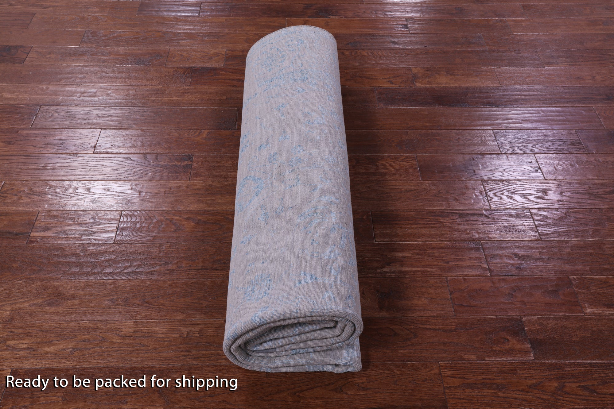 Grey Persian Tabriz Handmade Wool & Silk Rug - 8' 0" X 10' 1" - Golden Nile