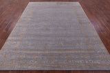 Persian Tabriz Hand Knotted Wool & Silk Rug - 7' 11" X 9' 9" - Golden Nile
