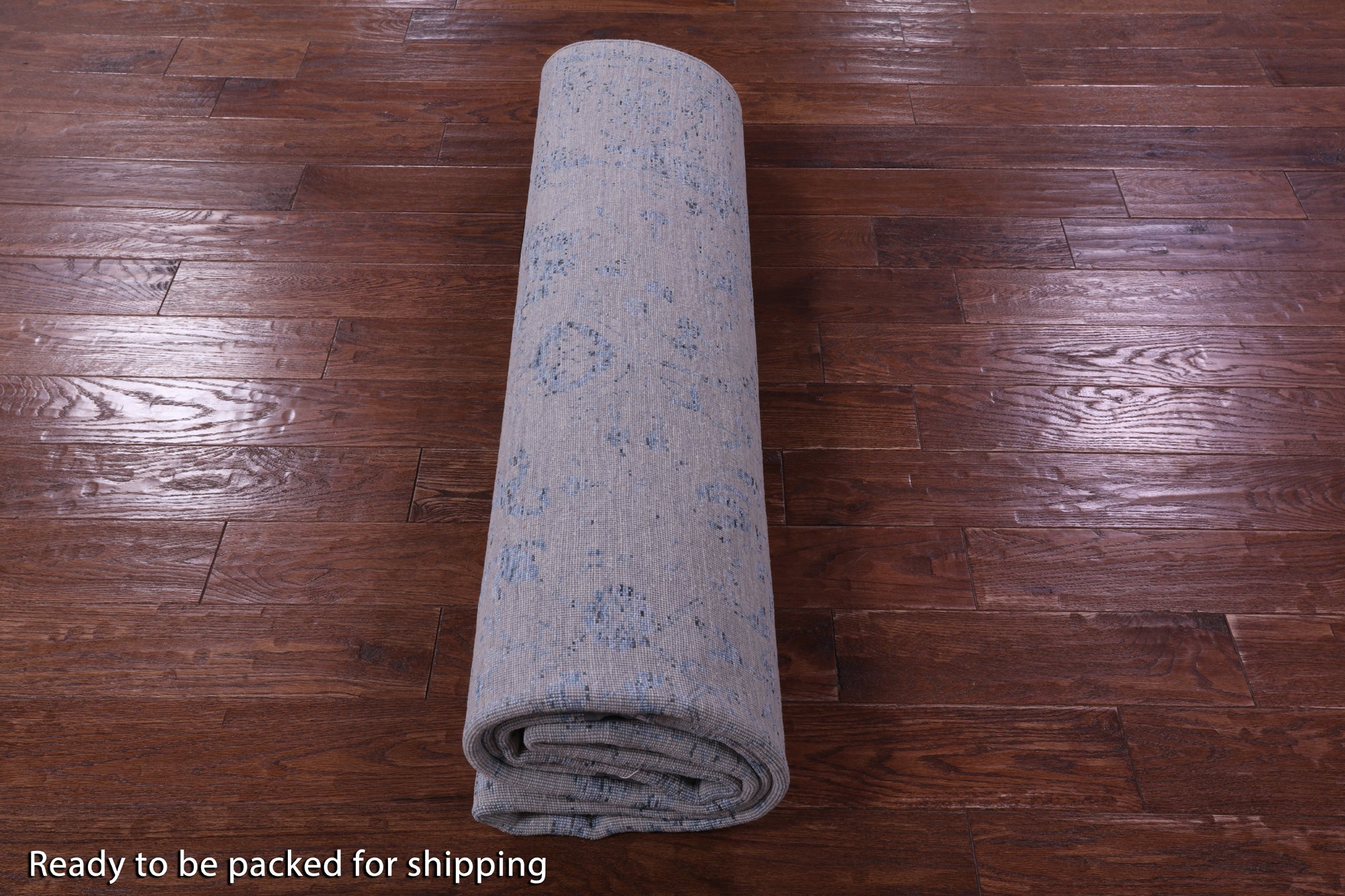 Grey Persian Tabriz Hand Knotted Wool & Silk Rug - 7' 11" X 9' 8" - Golden Nile