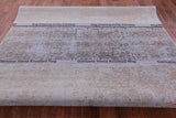 Persian Fine Serapi Hand Knotted Wool & Silk Rug - 7' 10" X 10' 0" - Golden Nile