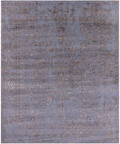 Persian Fine Serapi Hand Knotted Wool & Silk Rug - 8' 0" X 9' 10" - Golden Nile