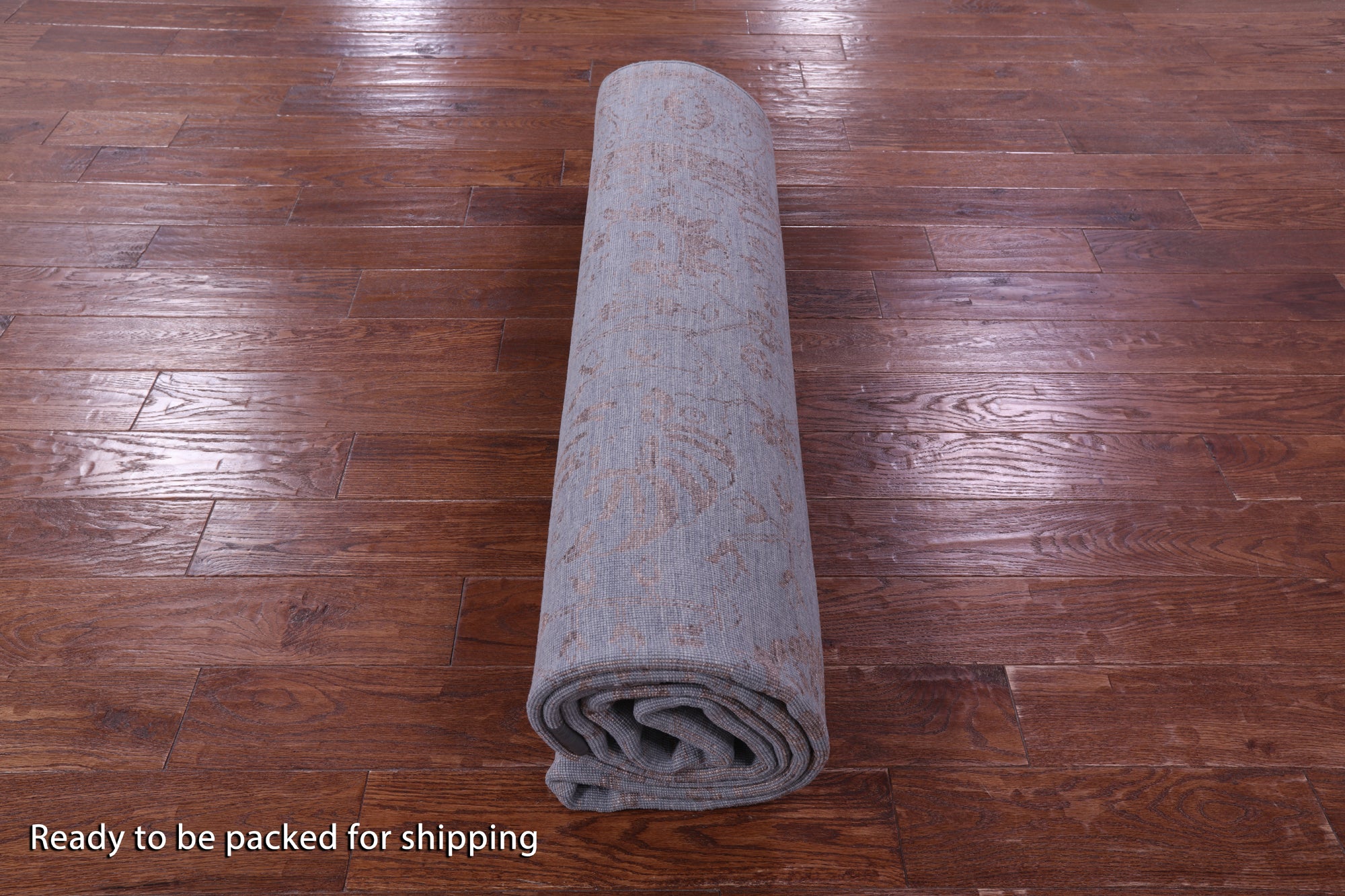 Grey Persian Tabriz Handmade Wool & Silk Rug - 7' 11" X 10' 1" - Golden Nile
