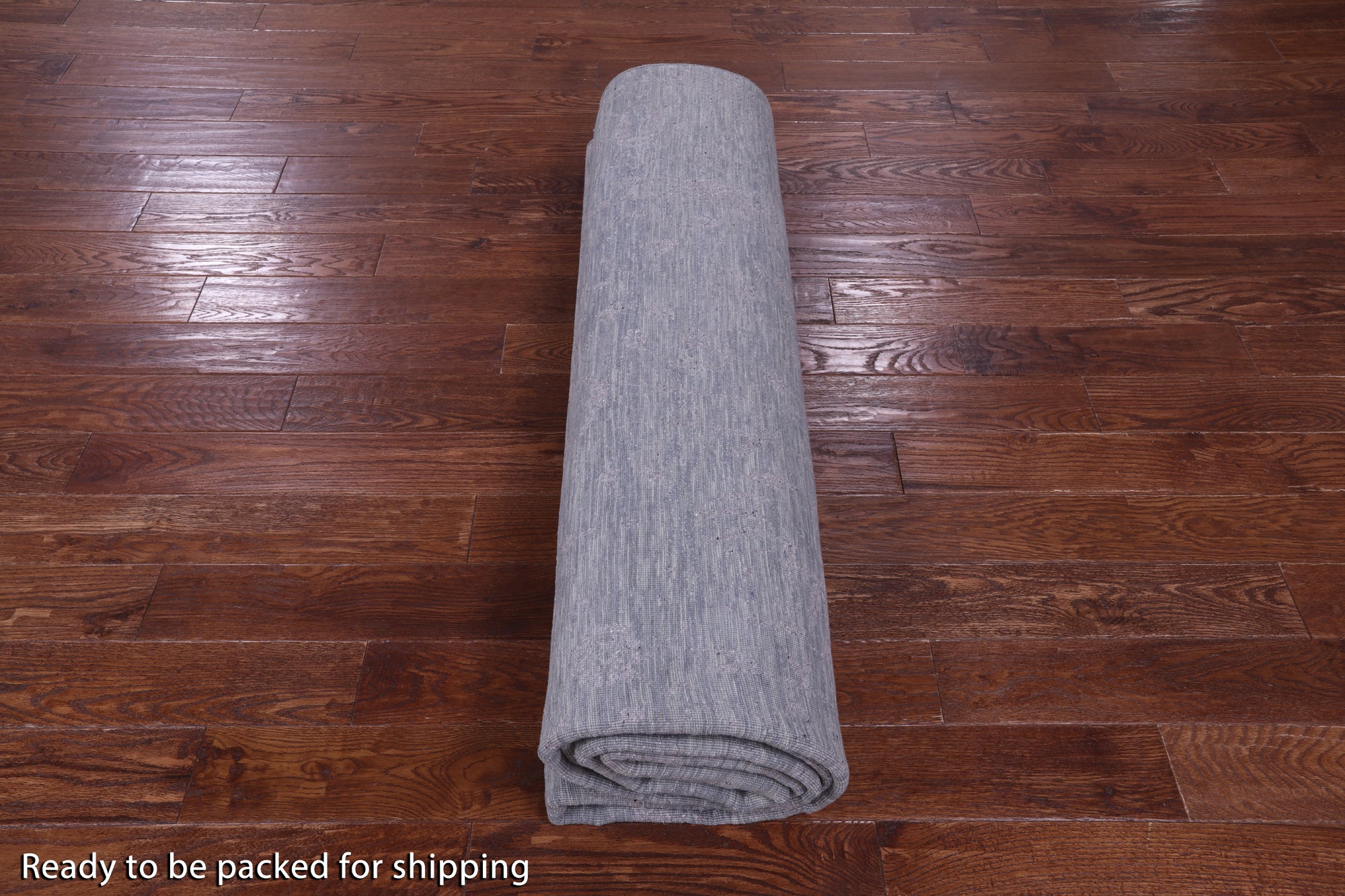 Grey Persian Tabriz Hand Knotted Wool & Silk Rug - 9' 0" X 12' 0" - Golden Nile