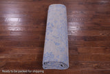 Grey Persian Tabriz Hand Knotted Wool & Silk Rug - 9' 0" X 11' 10" - Golden Nile