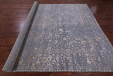 Persian Fine Serapi Hand Knotted Wool & Silk Rug - 8' 10" X 12' 1" - Golden Nile