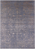 Persian Fine Serapi Hand Knotted Wool & Silk Rug - 8' 10" X 12' 1" - Golden Nile