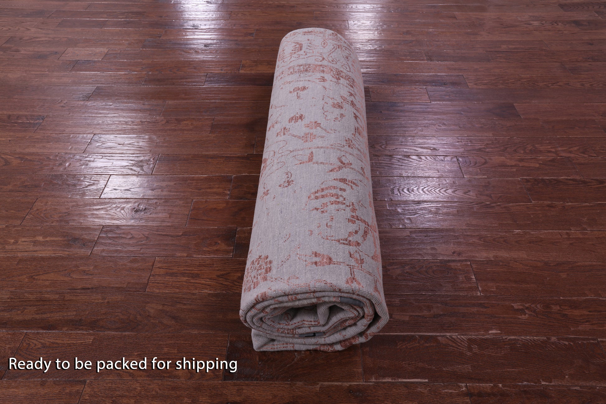 Grey Persian Tabriz Hand Knotted Wool & Silk Rug - 9' 0" X 12' 0" - Golden Nile